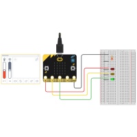 programa microbit leds