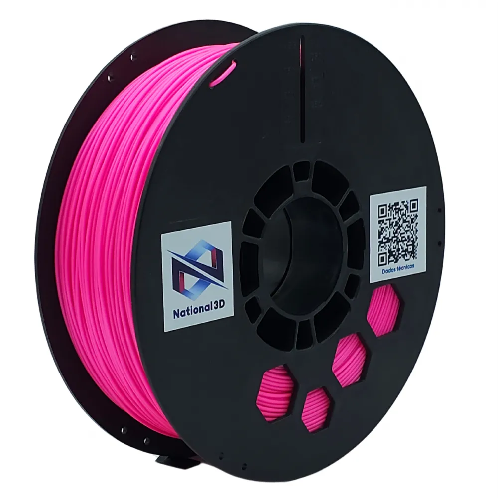 15381981155 Filamento Pla Max High Speed National 1Kg 1 75Mm Rosa Perolado 3Deras